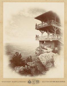 Noord vanaf High Rock, Pen-Mar